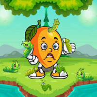 Free online html5 escape games - Save Mango To Caterpillar Surrounding