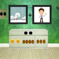 Free online html5 games - 8b Psycho Snowman Escape game 