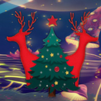 Free online html5 games - 8b Find Santa Reindeer game 