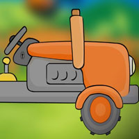 Free online html5 escape games - Find the Old Tractor Key