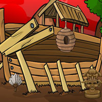 Free online html5 games - G2J Sand Cat Escape game - WowEscape 