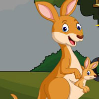 Free online html5 games - G4E Kangaroo City Escape game - WowEscape 