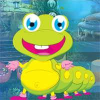 Free online html5 games -  G4K Joyful Worm Escape game - WowEscape 