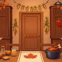 Free online html5 escape games - Thanksgiving Little Fox Escape