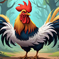 Free online html5 games - Loyal Rooster Rescue game - WowEscape 