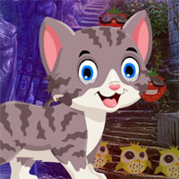 Free online html5 games - G4k Find Alley Cat  game - WowEscape 