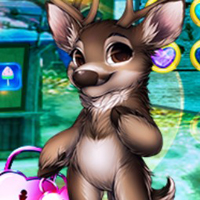 Free online html5 games - G4K Gleeful Reindeer Escape game - WowEscape 