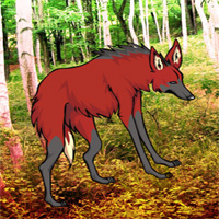 Free online html5 games - G2R Red Wolf Forest Escape game 