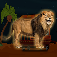 Free online html5 escape games - G2J The Angry Cape Lion Rescue