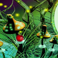 Free online html5 games - Thanksgiving Mystical Forest Escape game - WowEscape 