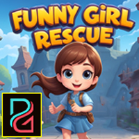 Free online html5 games - Funny Girl Rescue game - WowEscape 