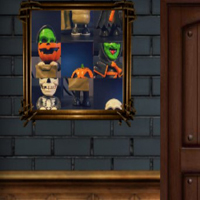 Free online html5 games - Amgel Halloween Room Escape 26 game 