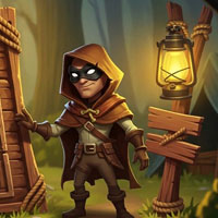 Free online html5 escape games - Masked Man Maze Escape