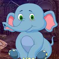 Free online html5 games - G4K Sitting Elephant Escape  game - WowEscape 