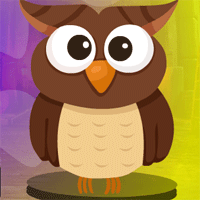 Free online html5 games - Games4King Brown Owl Escape game 
