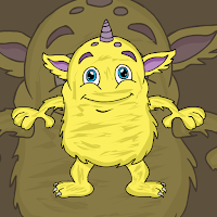 Free online html5 games - G2J Rescue The Yellow Monster game - WowEscape 