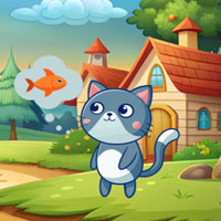 Free online html5 escape games - G2M Hungry Cat Escape