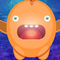 Free online html5 games - G4K Cowardice Creature Escape game - WowEscape 