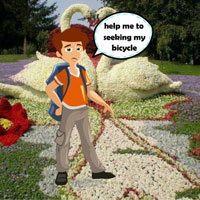 Free online html5 games - G2R Boy Seeking Bicycle game - WowEscape 
