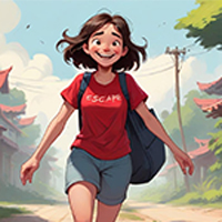 Joyful Young Girl Rescue