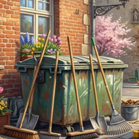 Free online html5 escape games - Cleanup Day