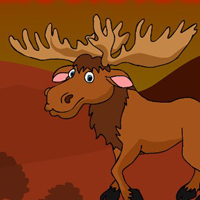 Free online html5 escape games - G2J Bull Moose Animal Escape