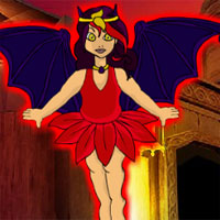 Free online html5 games - G2j Devil Fairy Rescue  game - WowEscape 