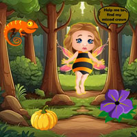 Free online html5 escape games -  Honeybee Queen Find Crown