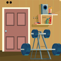 Free online html5 games - Home Gym Escape game 