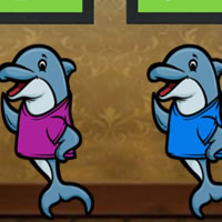 Free online html5 games - 8B Dolphin Escape Adventure game - WowEscape 