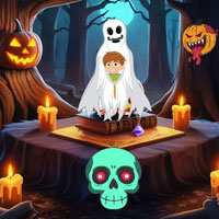Free online html5 escape games - Protect Boy To Ghost Caught