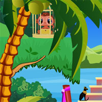 Free online html5 games - Forest Pyramid Escape game 