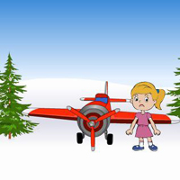 Free online html5 games - Girl Escaped In Plane game - WowEscape 