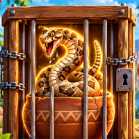 Free online html5 escape games - Release the Rattlesnake from the Pot