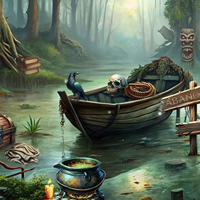 Free online html5 games - Swamp Magic game - WowEscape 