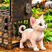 Free online html5 escape games - Free the Captured Kitten