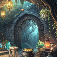 Free online html5 games - Mystic Cave game 