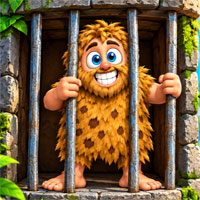 Free online html5 escape games - Free the Captured Caveman