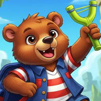 Free online html5 games - G4K Cute Bear Escape game 