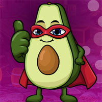 Free online html5 games - G4K Superhero Avocado Escape game - WowEscape 