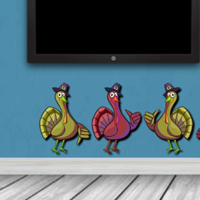 Free online html5 games -  8b Thanksgiving Turkey Bird game - WowEscape 
