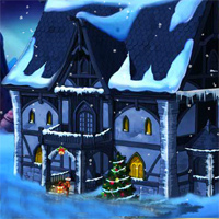 Free online html5 games - EnaGames The Frozen Sleigh-St Pauls House Escape game 