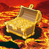 Free online html5 games - Volcano Treasure Hunt Escape game 
