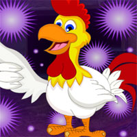 Free online html5 games - G4K Cheerful Rooster Escape game - WowEscape 