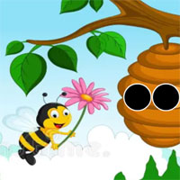 Free online html5 escape games - Bee Hive Rescue