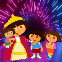 Free online html5 games - Dora Family Escape HTML5 game - WowEscape 