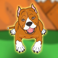 Free online html5 games - Rescue The Staffy Dog game 