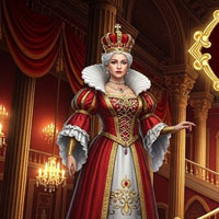 Free online html5 escape games - Royal Palace Queen Escape