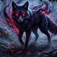 Free online html5 escape games - Black Fox Twilight Terror Escape