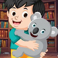 Free online html5 escape games - Smiling Boy with Koala Escape